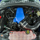 It’s an engine bay that screams “HELL YEAH, THAT’S A SUPERCHARGER.”